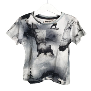 Unisex Molo Kids - T-shirt, size 104 - 110 - Gray (1)