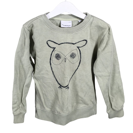 Unisex Knowledge Cotton Apparel - Sweatshirt, size 122 - 128 - Green ()