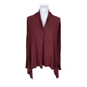 Unisex Satya - Sports shirt, long sleeve, size 38 - Brown (1)