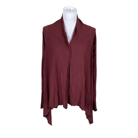 Unisex Satya - Sports shirt, long sleeve, size 38 - Brown ()