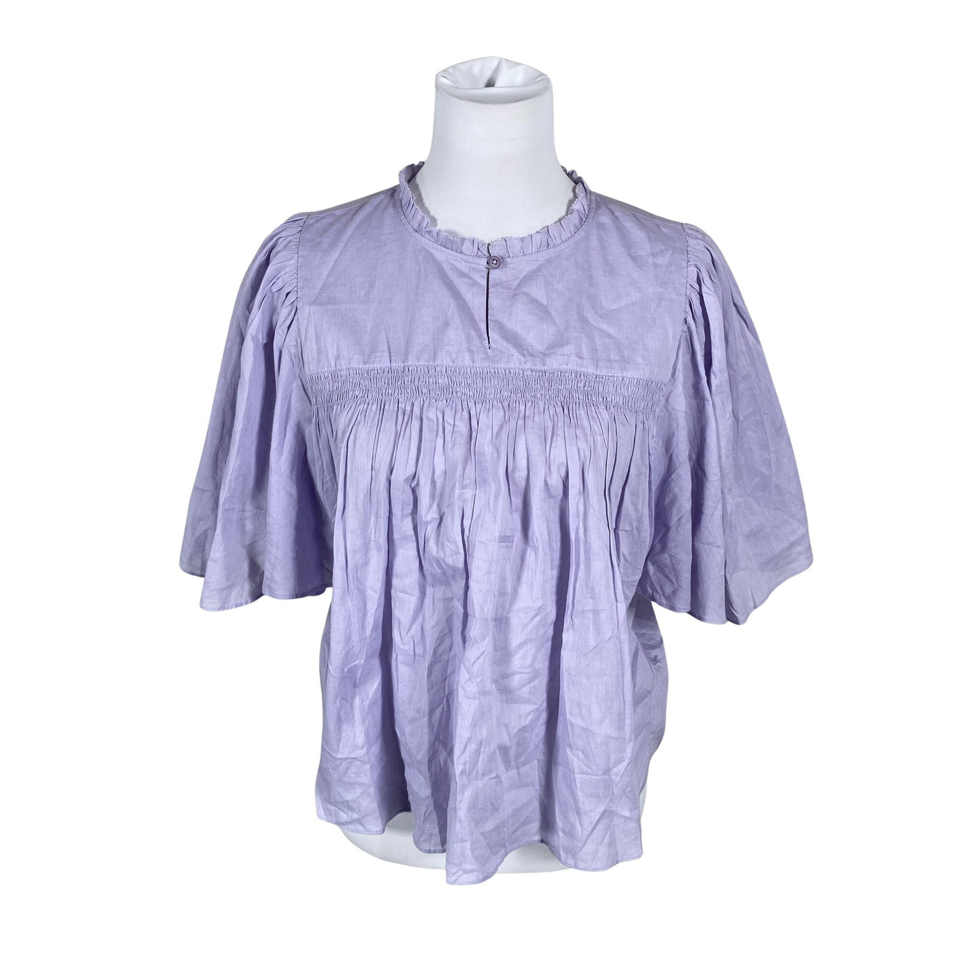 Unisex Sissy Boy - Short-sleeved blouse, size 38 - Violet (1)