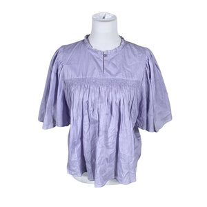 Unisex Sissy Boy - Short-sleeved blouse, size 38 - Violet (1)
