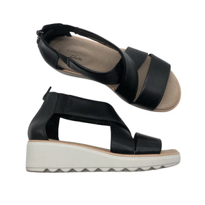 Unisex Clarks - Wedge sandals, size 37 - Black (1)