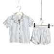 Unisex Lindex - Tricot shirt, size 92 - 98 - Light blue ()