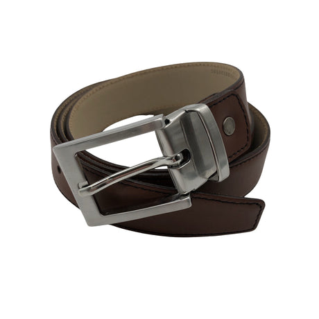 Unisex Selected - Leather belt, size Ei kokoa - Brown ()