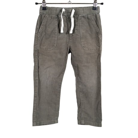 Unisex Newbie - Velvet pants, size 92 - 98 - Brown ()