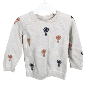 Unisex Newbie - Sweater, size 98 - 104 - Beige (1)