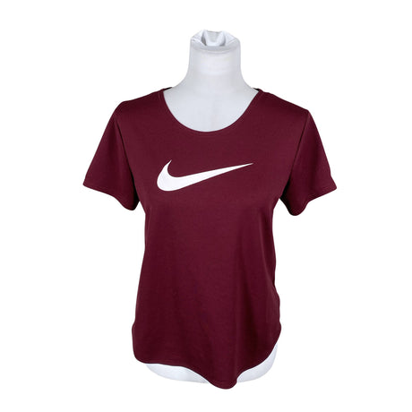 Unisex Nike - Sports shirt, short sleeve, size 38 - Wine red ()