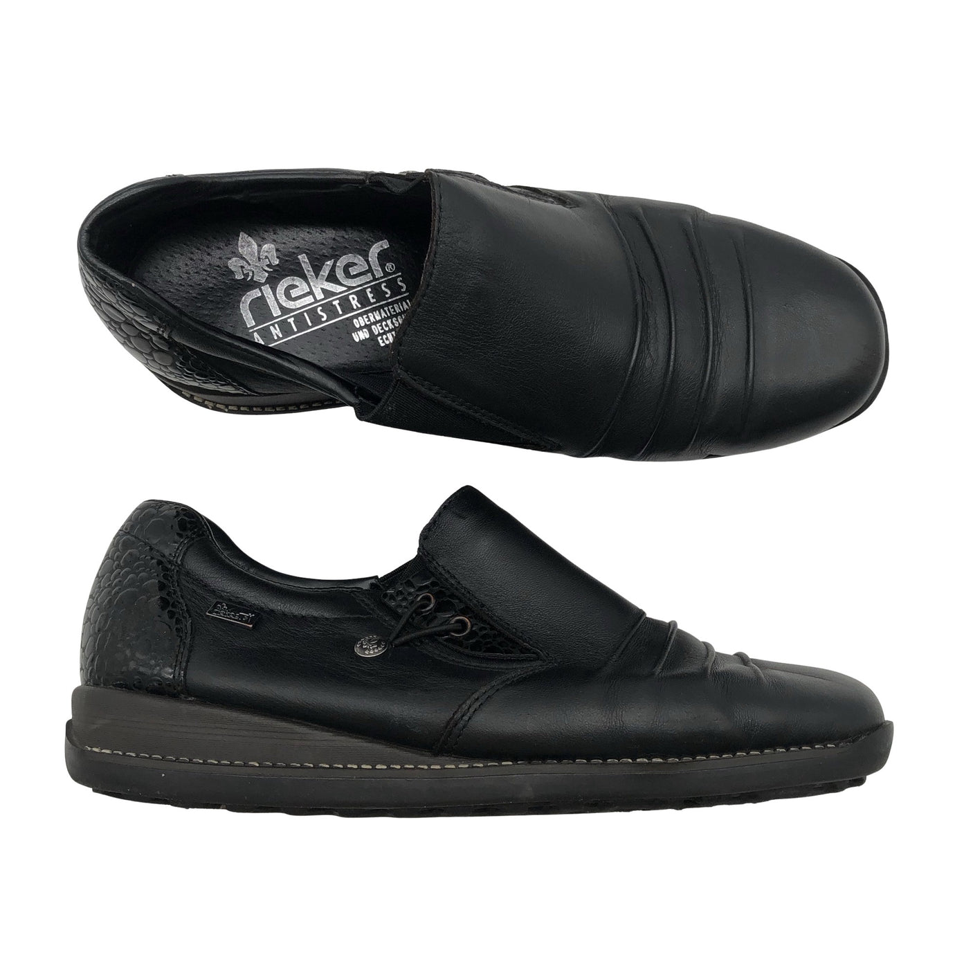 Unisex Rieker - Walking shoes, size 38 - Black (1)