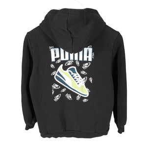 Unisex Puma - Hoodie, size 158 - 164 - Brown (2)