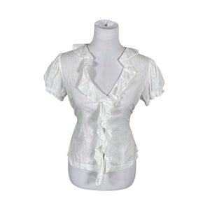 Unisex Denim & Supply Ralph Lauren - Short-sleeved blouse, size 38 - White (1)