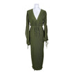 Unisex Never Fully Dressed - Schiffon dress, size 38 - Green ()