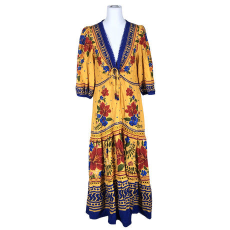 Unisex Farm Rio - Dress, size 38 - Yellow ()