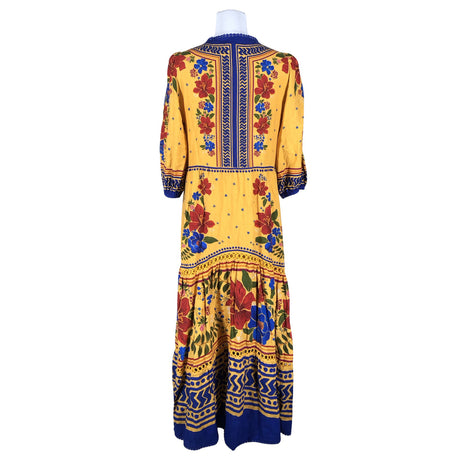 Unisex Farm Rio - Dress, size 38 - Yellow (2)