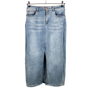 Unisex Kaffe - Denim skirt, size 40 - Light blue (1)