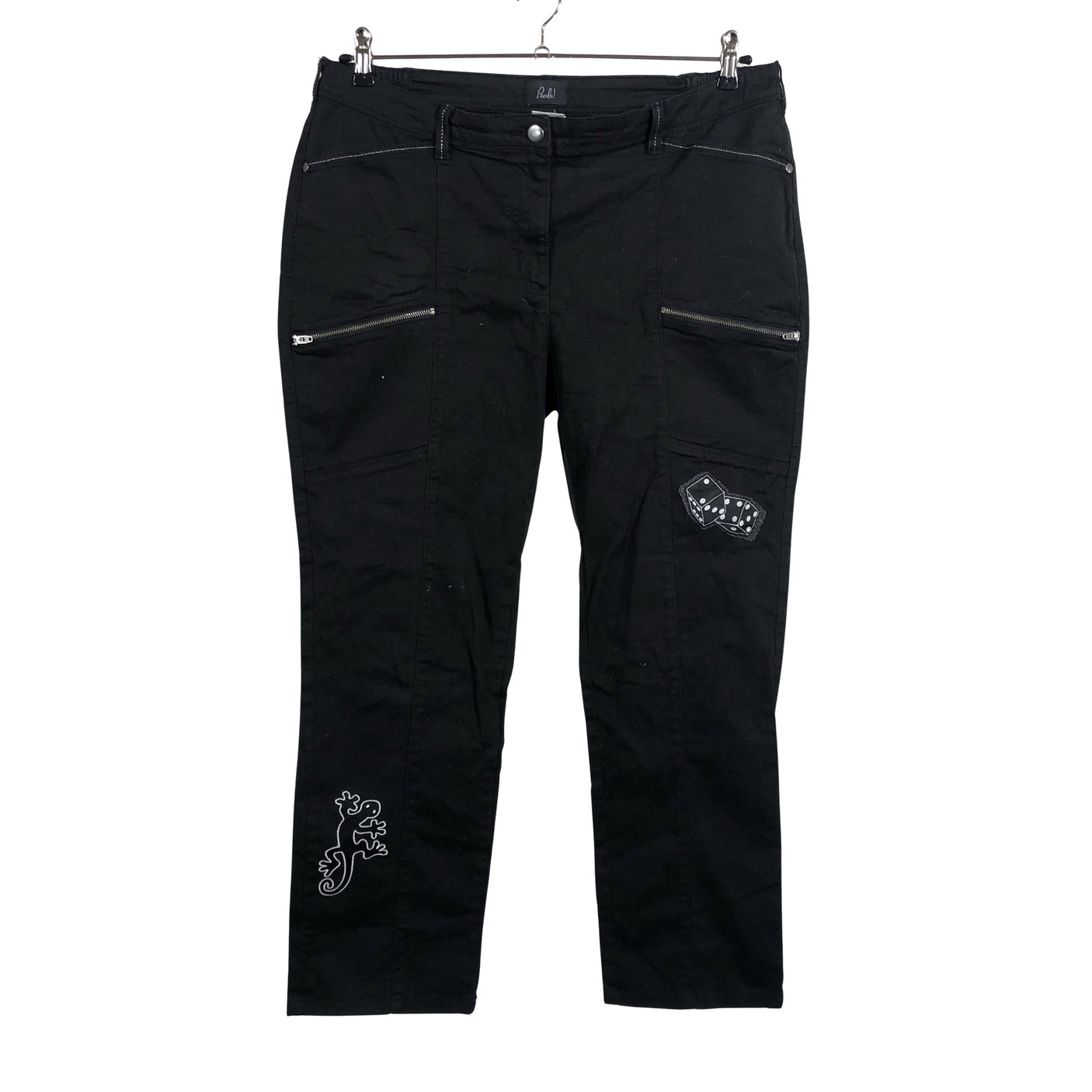 Unisex Paola! - Slacks, size 44 - Black (1)