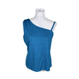 Unisex Nanso - Tricot tank top, size 40 - Turquoise ()