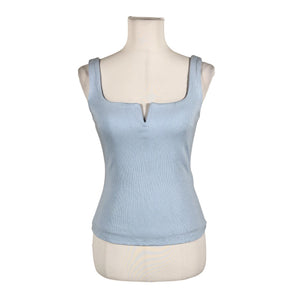 Unisex Grace & Mila - Tricot tank top, size 38 - Light blue (1)