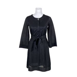 Unisex A.P.C. - Schiffon dress, size 34 - Black (1)