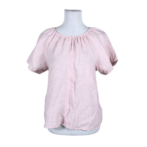 Unisex Part two - Short-sleeved blouse, size 34 - Light pink (1)