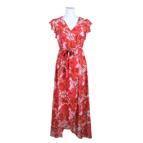 Unisex Smashed Lemon - Schiffon dress, size 38 - Red ()