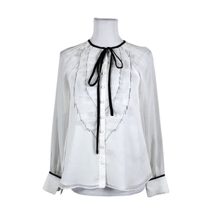 Unisex Ted Baker - Blouse, size 36 - White (1)