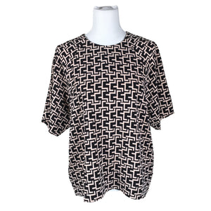 Unisex InWear - Short-sleeved blouse, size 40 - Beige (1)