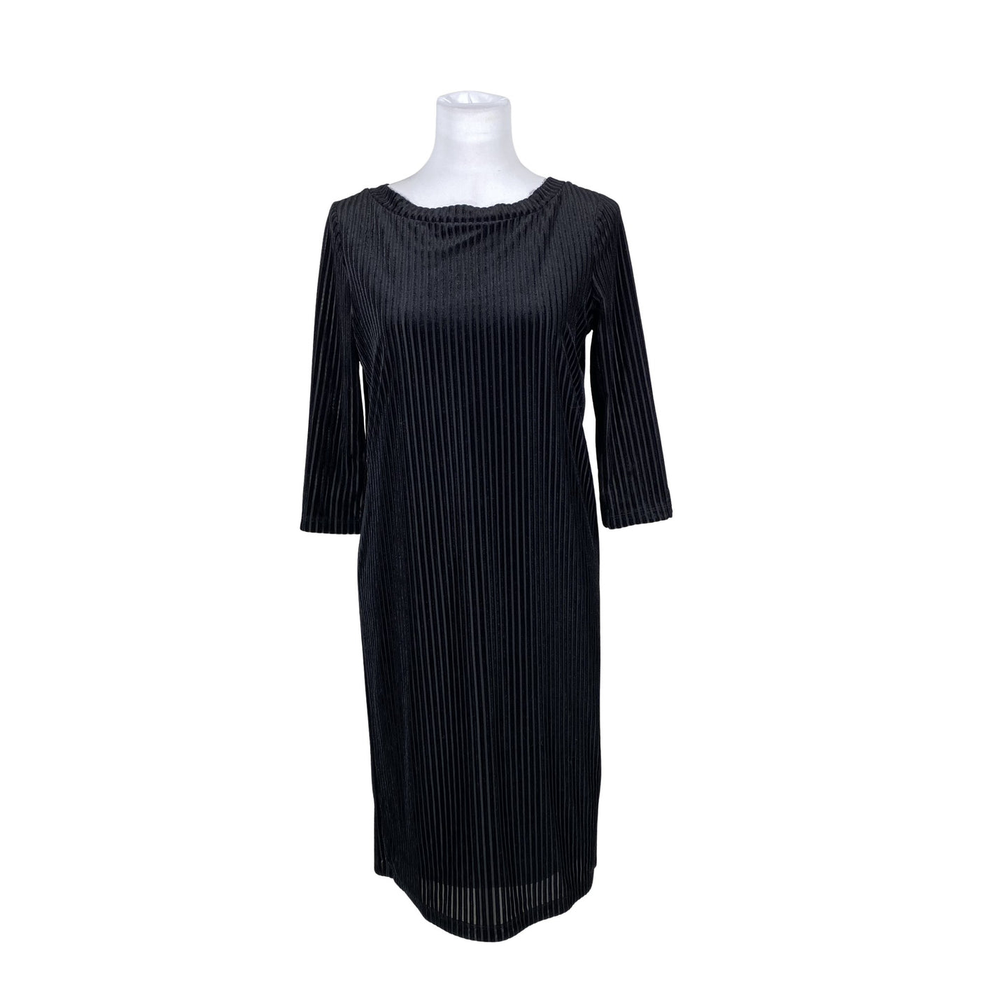 Unisex Selected - Tricot dress, size 36 - Black (1)