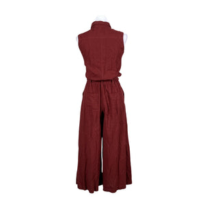 Unisex Soyaconcept - Overalls, size 34 - Wine red (2)