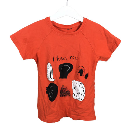 Unisex Papu - T-shirt, size 134 - 140 - Orange ()