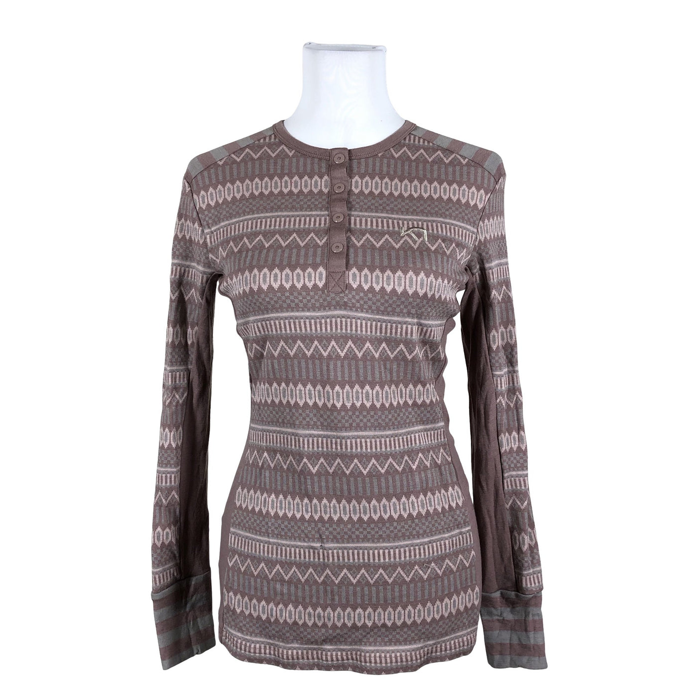 Unisex Kari Traa - Thermal shirt, size 38 - Light pink (1)