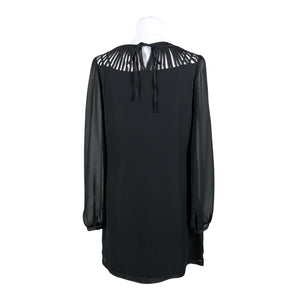 Unisex Ted Baker - Schiffon dress, size 40 - Black (2)