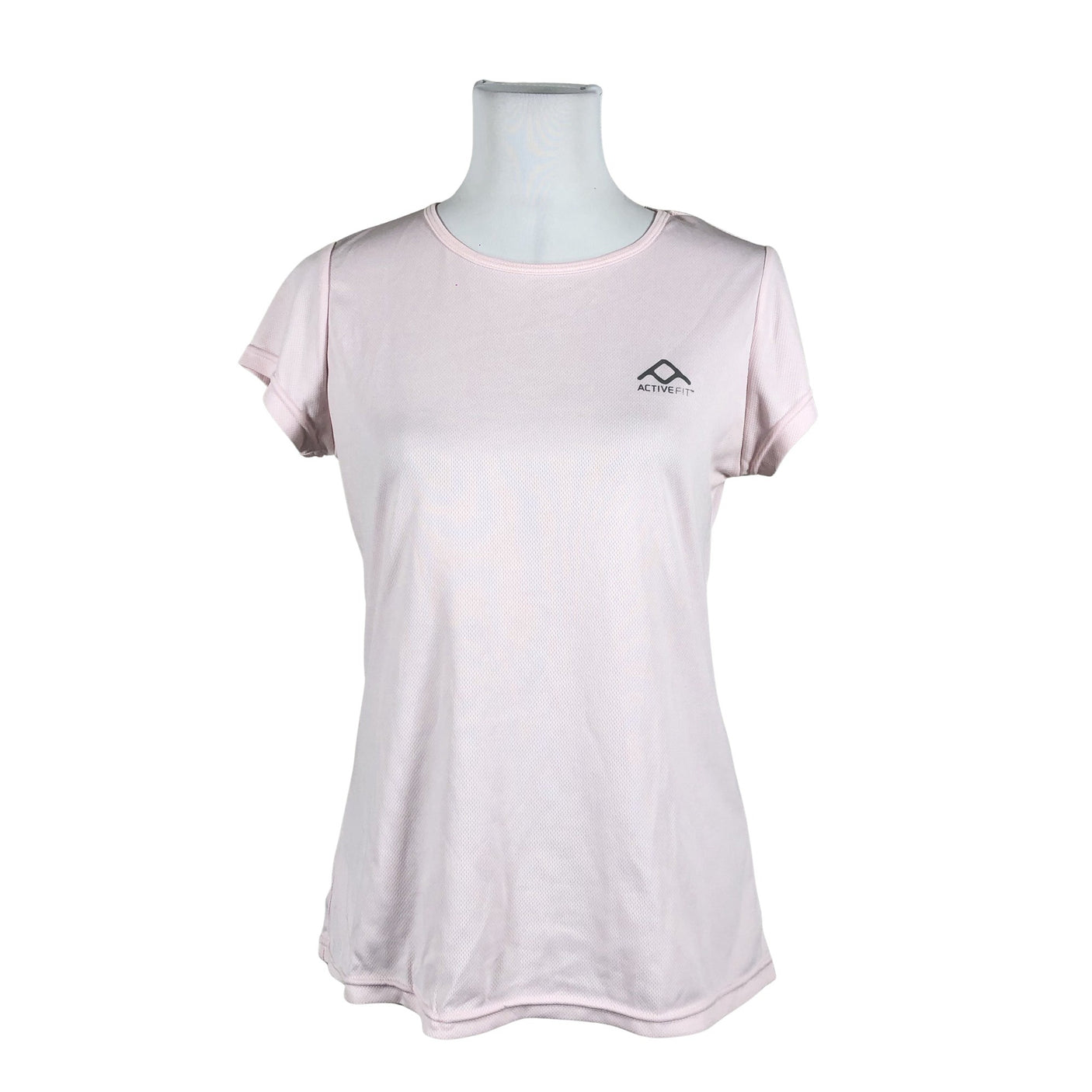 Unisex ActiveFit - Sports shirt, short sleeve, size 38 - Light pink (1)