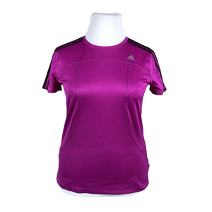 Unisex Adidas - Sports shirt, short sleeve, size 42 - Violet (1)