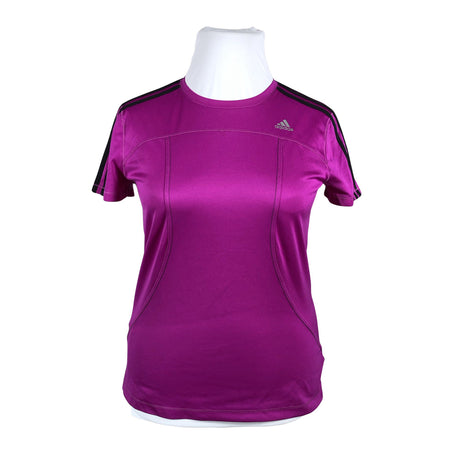 Unisex Adidas - Sports shirt, short sleeve, size 42 - Violet ()