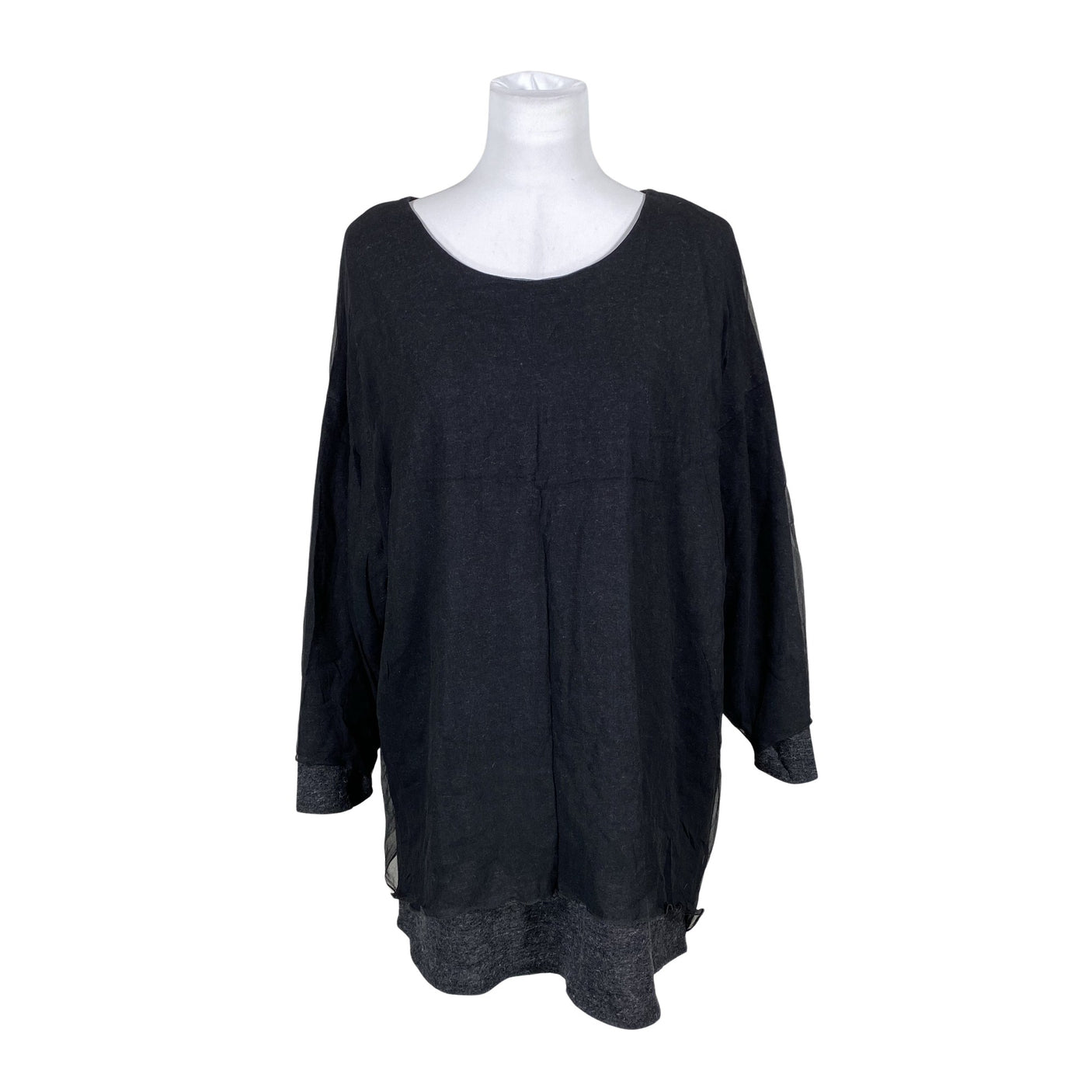 Unisex Tarja Niskanen - Tricot tunic, size 38 - Black (1)