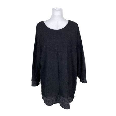 Unisex Tarja Niskanen - Tricot tunic, size 38 - Black ()