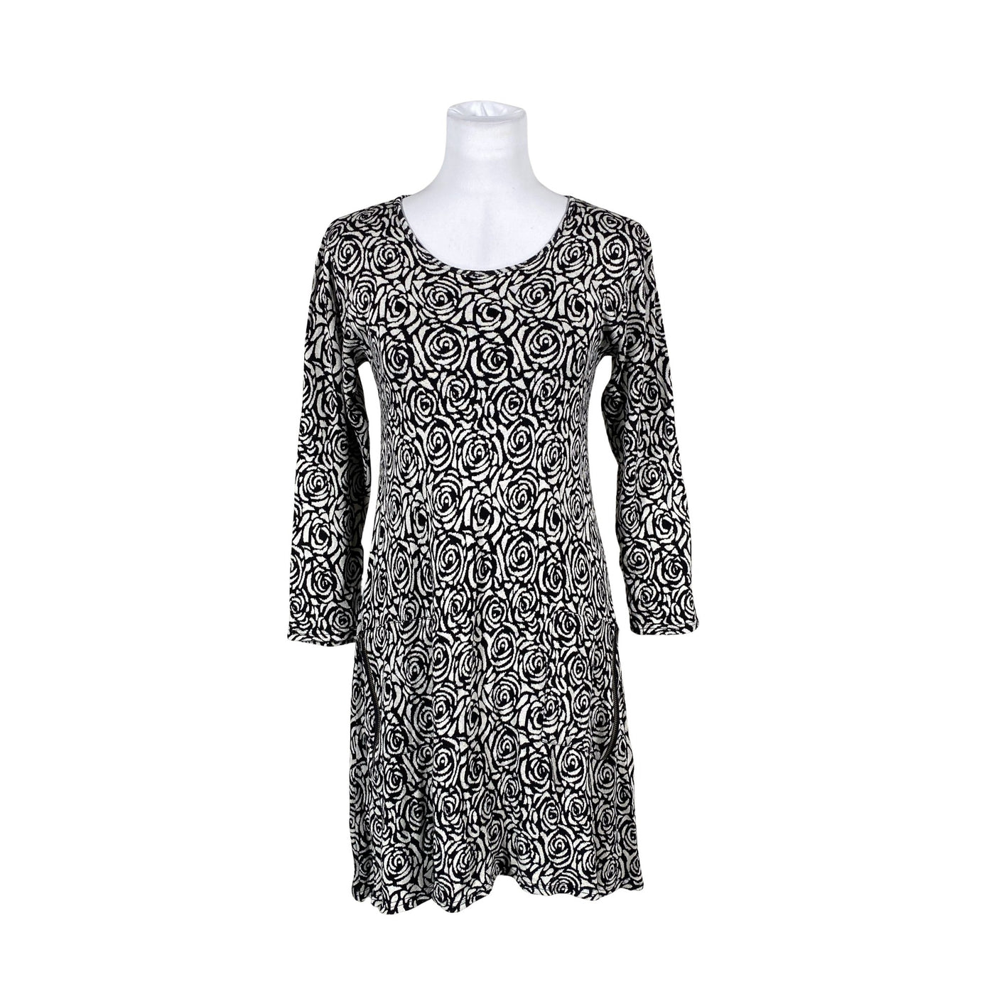 Unisex The Masai - Tricot dress, size 38 - Black (1)