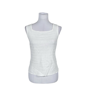 Unisex Promise - Tricot tank top, size 40 - White (1)