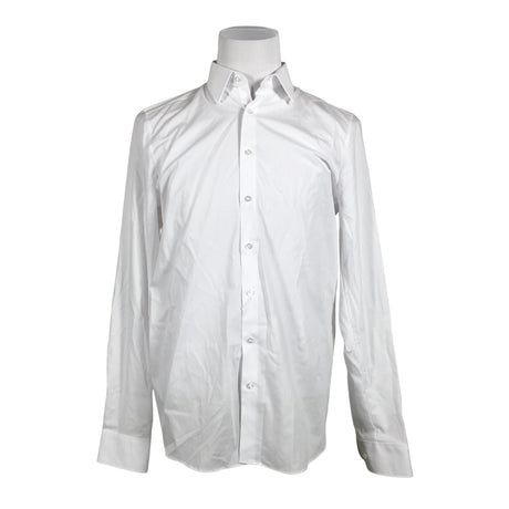 Unisex Olymp - Collared shirt, size L - White ()