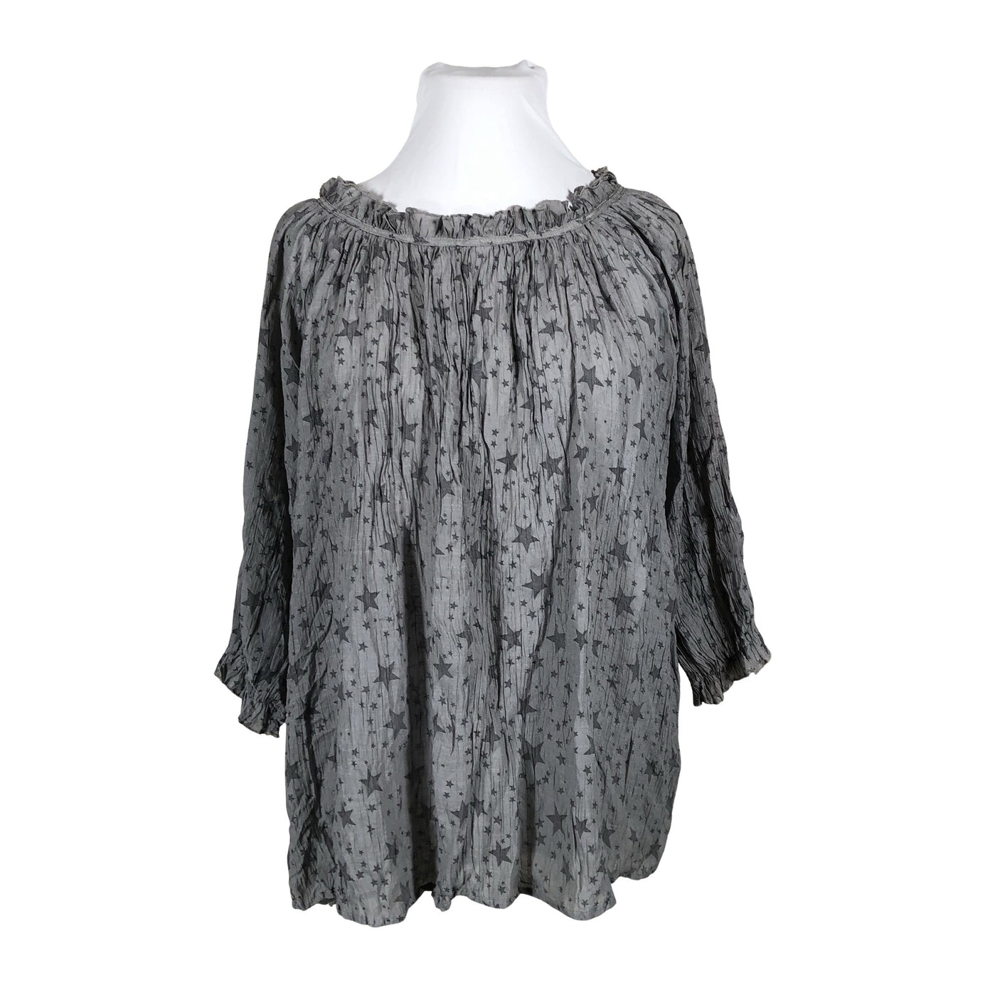 Unisex Ze-Ze - Blouse, size 46 - Gray (1)