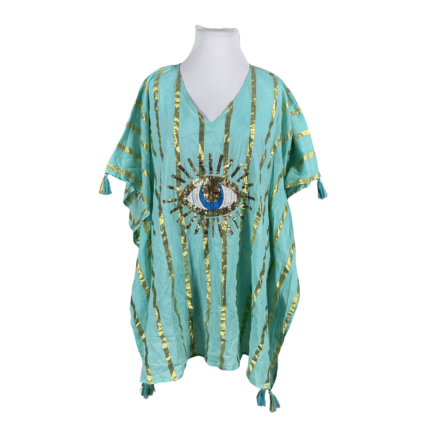 Unisex Isla Bonita by Sigris - Tunic, size 42 - Turquoise (1)