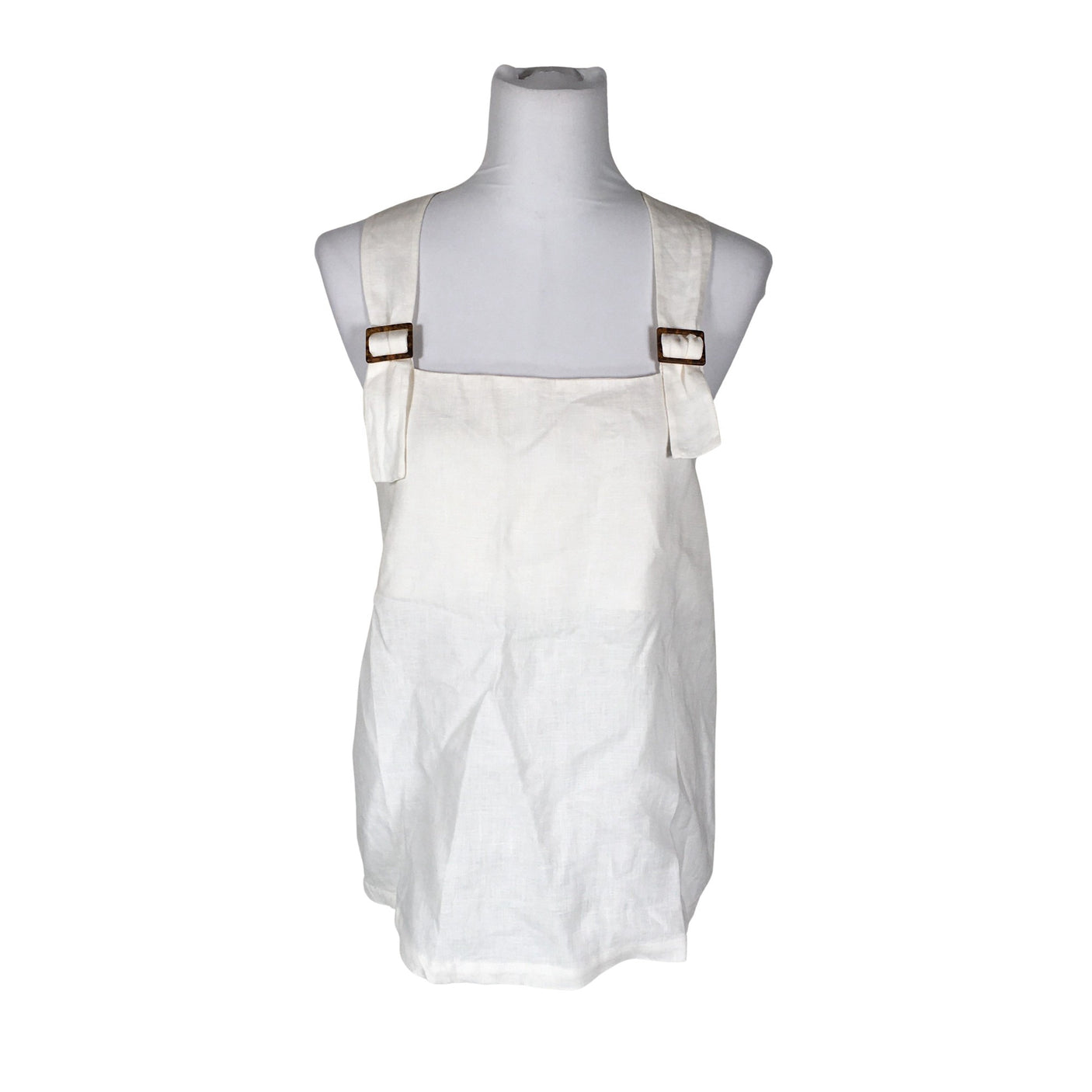 Unisex Massimo Dutti - Top, size 40 - White (1)