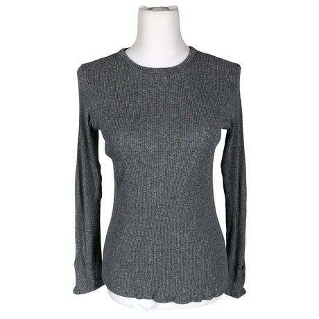 Unisex Massimo Dutti - Tricot shirt, size 40 - Gray ()