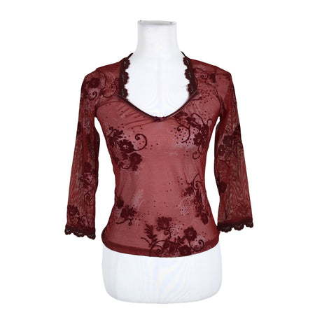 Unisex Sisley - Tricot shirt, size 34 - Red ()