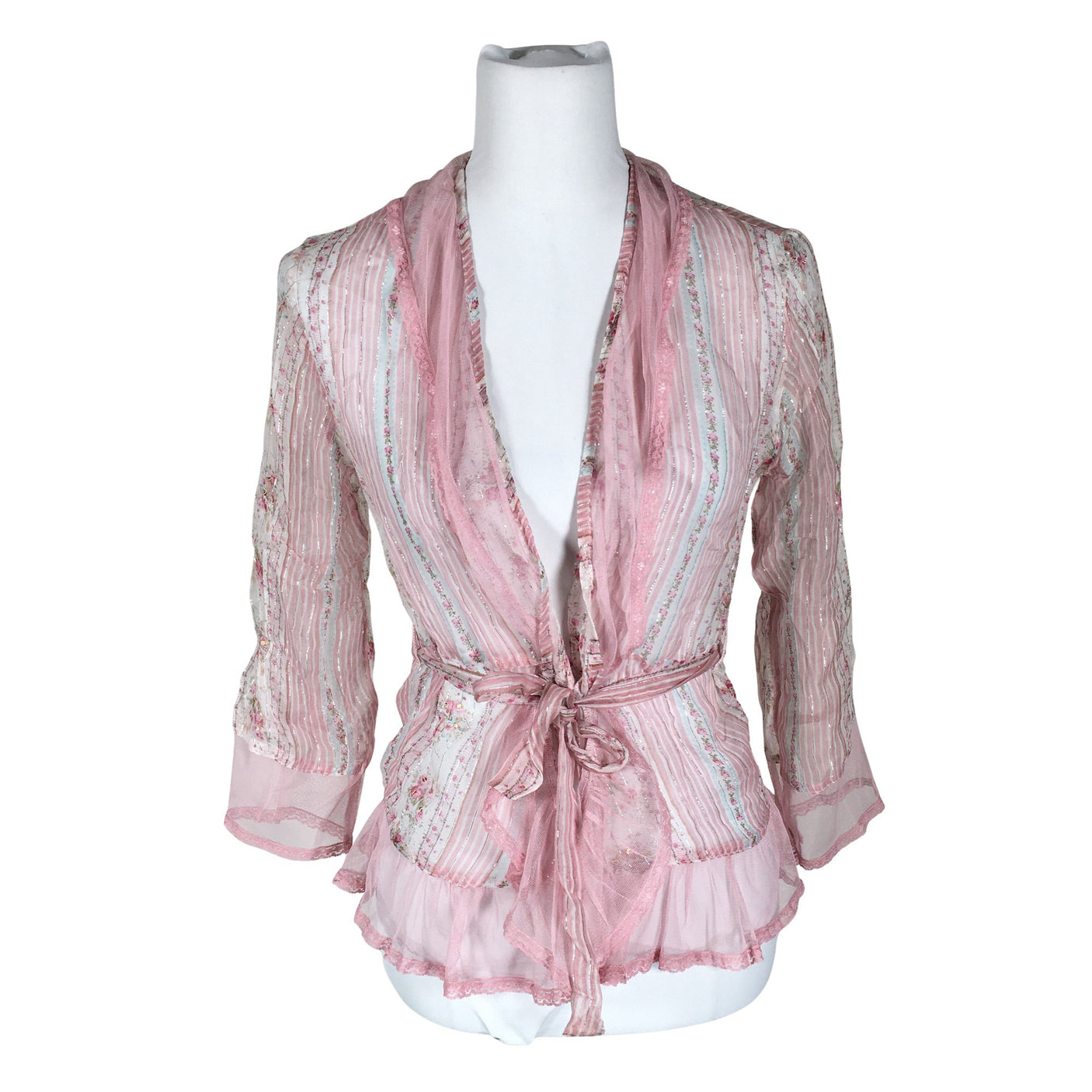 Unisex Derhy - Blouse, size 38 - Light pink (1)