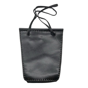 Unisex Handmade - Shoulder bag, size Midi - Black (1)