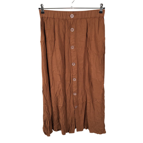 Unisex Iriedaily - Fabric skirt, size 40 - Brown ()