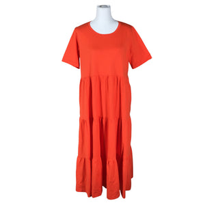 Unisex Tam Silk - Tricot dress, size 38 - Red (1)