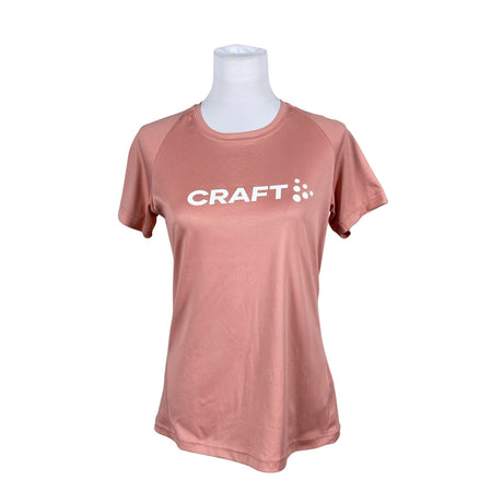 Unisex Craft - Sports shirt, short sleeve, size 38 - Light pink ()